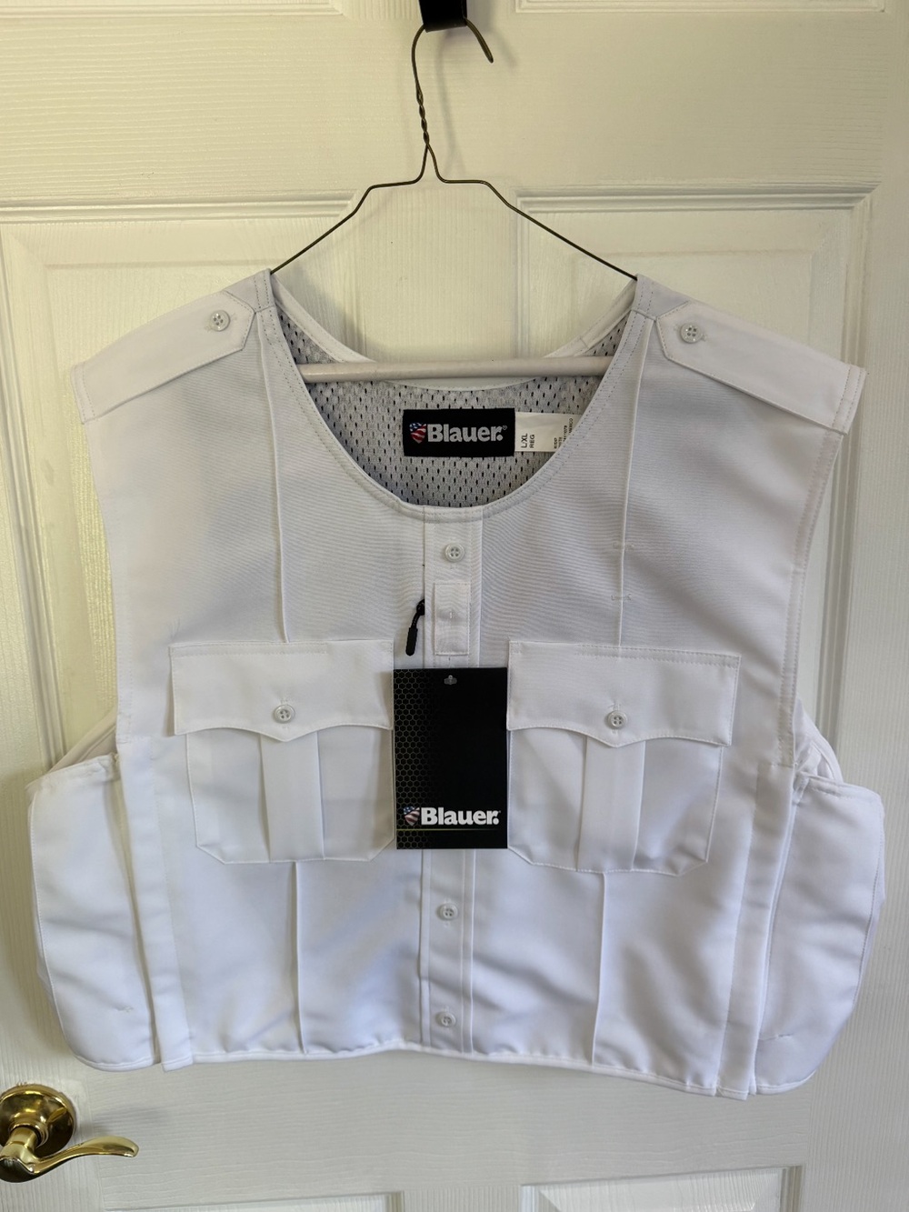 BLAUER 8370XP ARMORSKIN FLEX RS OUTER CARRIER BODY ARMOR VEST LARGE / XL REGULAR